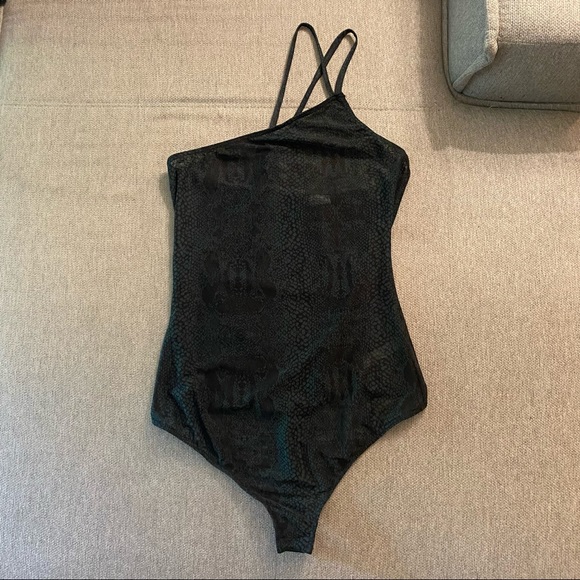 NWOT Free People Zahida Mesh Bodysuit - Picture 3 of 5